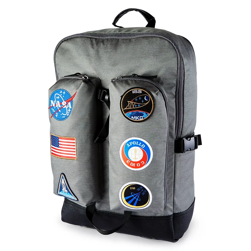 NASA Patches Built-Up Backpack