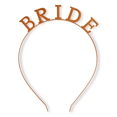 Rose Goldtone Bride Headband