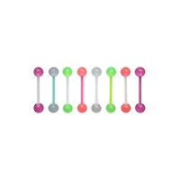 Multi-Color Barbell 8 Pack – 14 Gauge