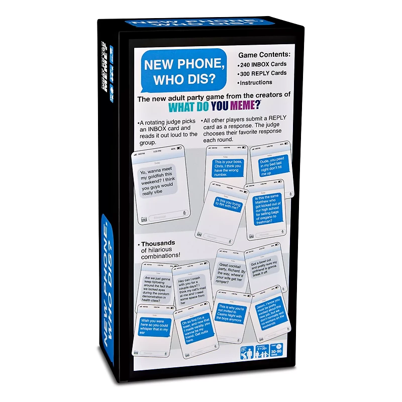 New Phone Who Dis Card Game