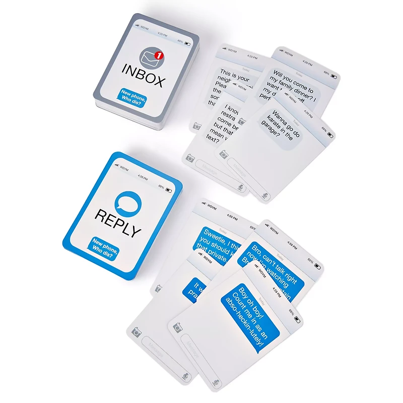 New Phone Who Dis Card Game