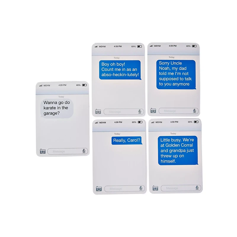 New Phone Who Dis Card Game