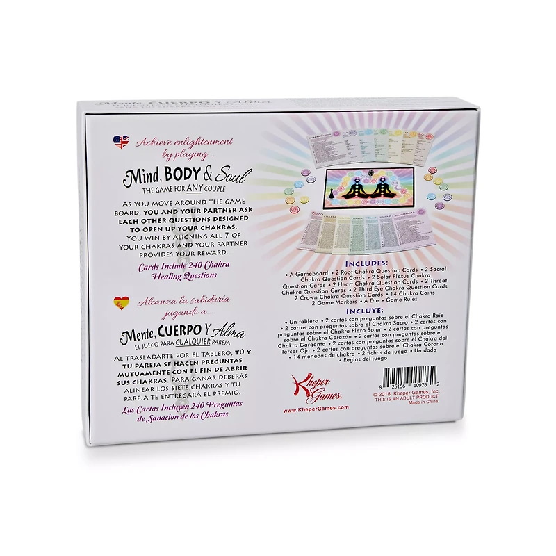 Mind Body and Soul Couples Game