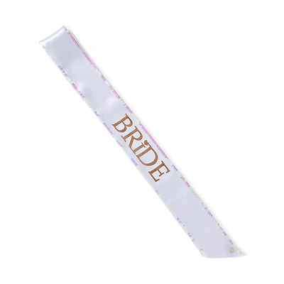 Bride Sash