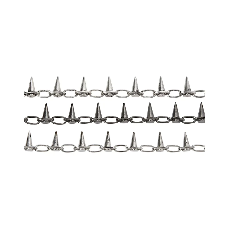 Spiked Choker Necklace Set