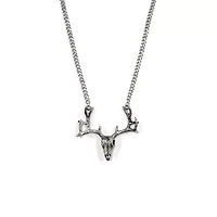 Deer Head Necklace