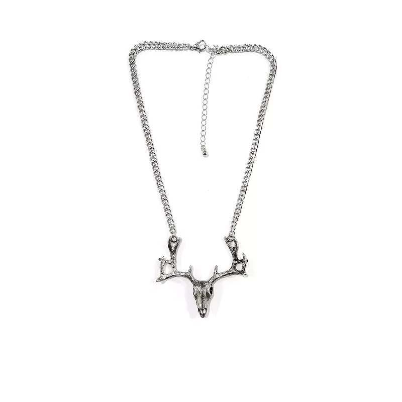 Deer Head Necklace