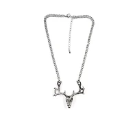 Deer Head Necklace