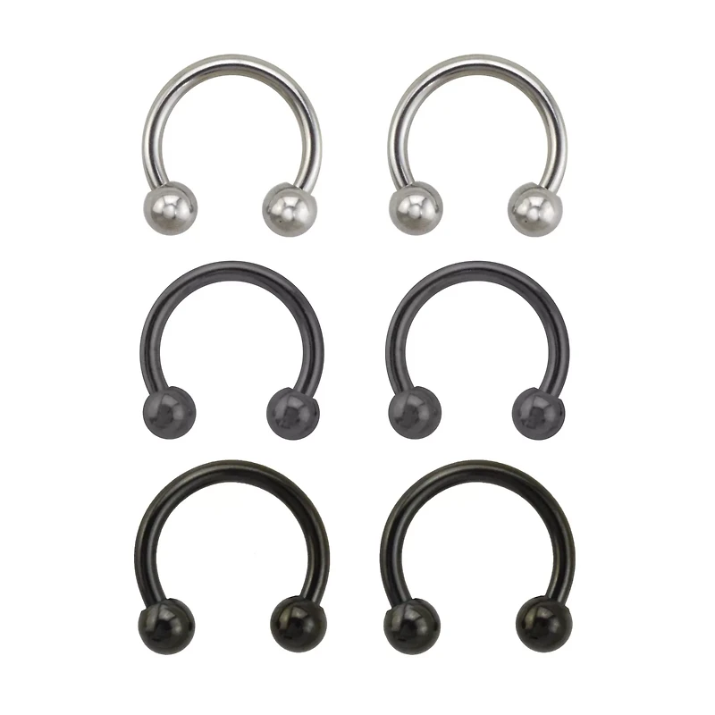 Horseshoe Rings - 6 Pack