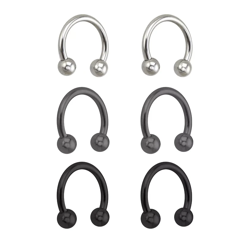 Horseshoe Rings - 6 Pack