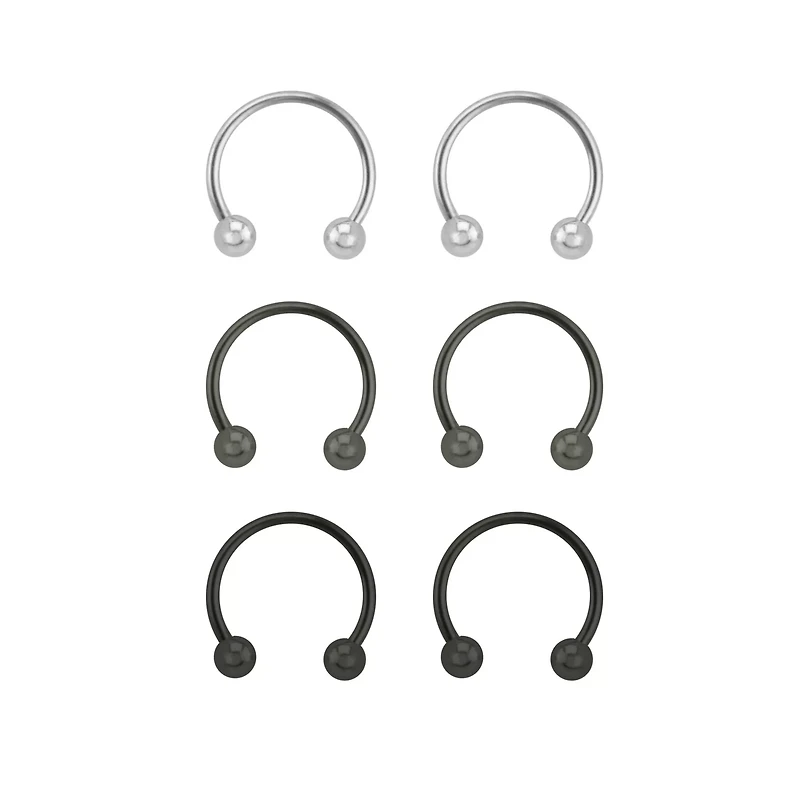 Horseshoe Rings - 6 Pack