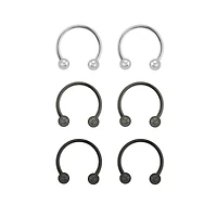 Horseshoe Rings - 6 Pack