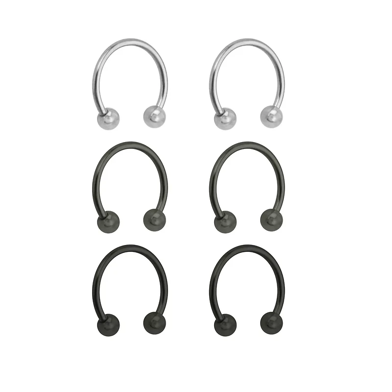 Horseshoe Rings - 6 Pack