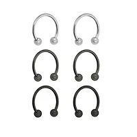 Horseshoe Rings - 6 Pack