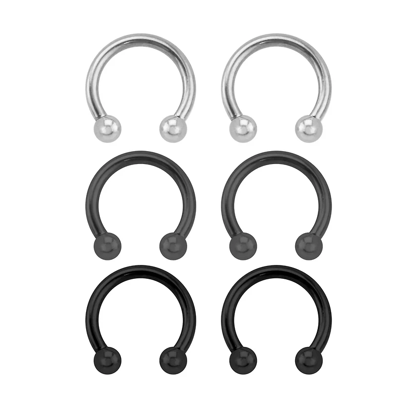 Horseshoe Rings - 6 Pack
