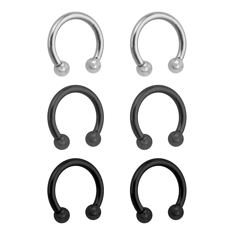 Horseshoe Rings - 6 Pack