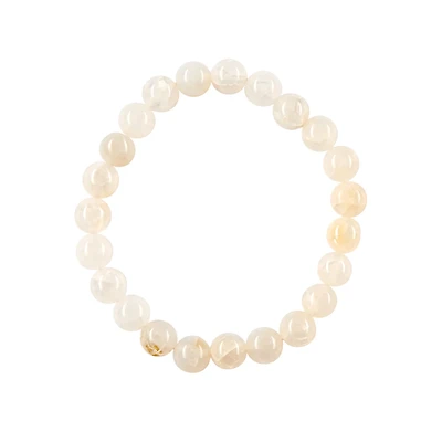 Semi-Precious Clear Quartz Bracelet