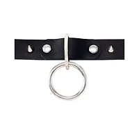 Ring Spiked Choker Necklace