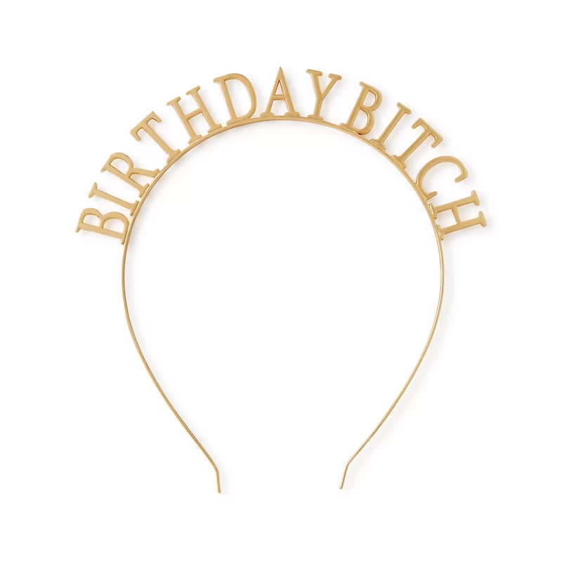 Birthday Bitch Headband