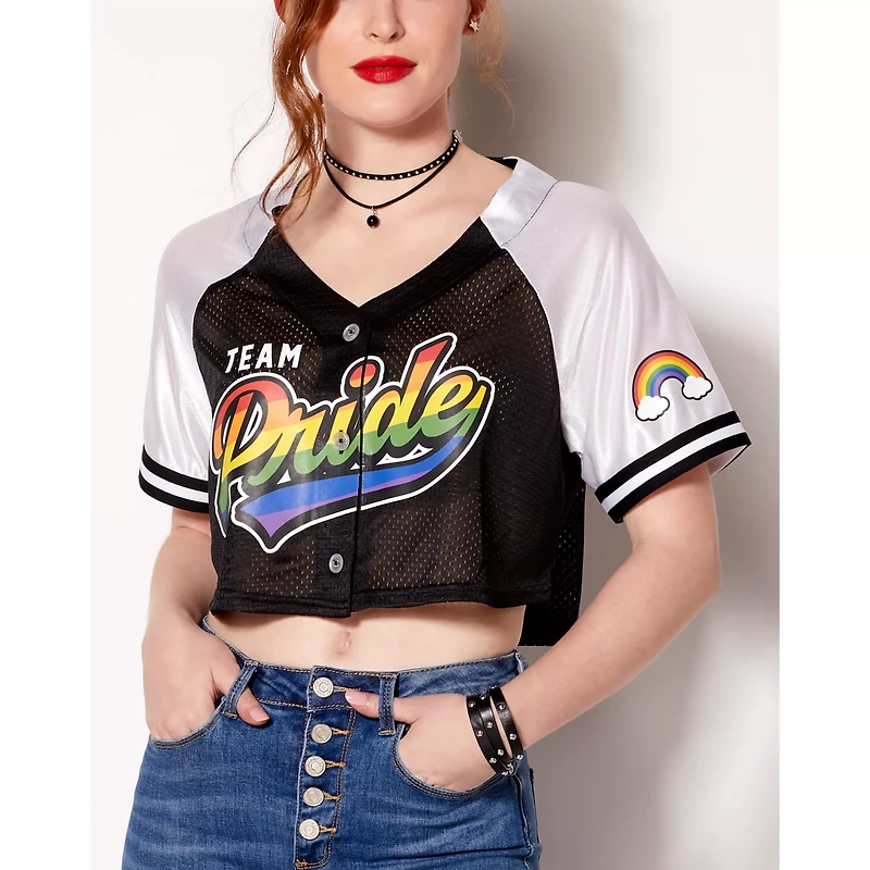 Cropped Team Pride Jersey