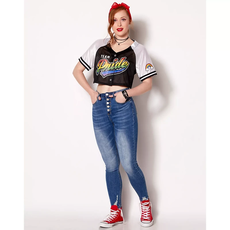Cropped Team Pride Jersey