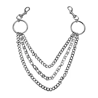 Triple Layer Curb Link Chain