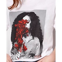 White H.E.R. T Shirt