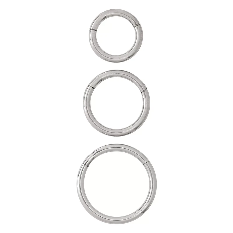 Multi-Pack Cartilage Hoop Earrings - 3 Pack