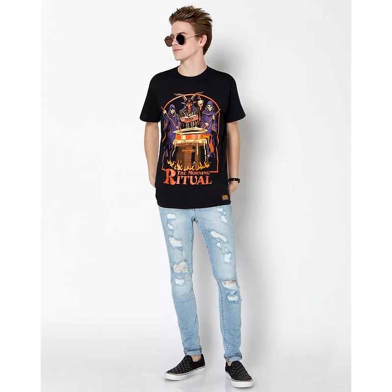 The Morning Ritual T Shirt - Steven Rhodes