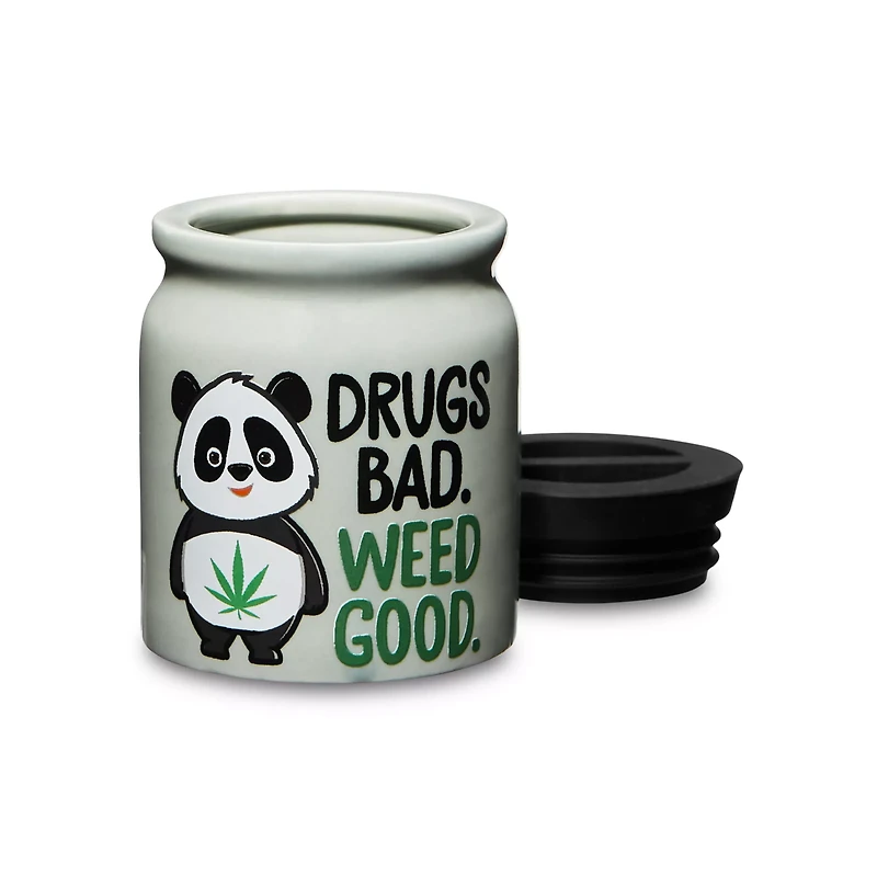 Drugs Bad Weed Good Stash Jar - 3 oz.