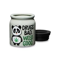 Drugs Bad Weed Good Stash Jar - 3 oz.