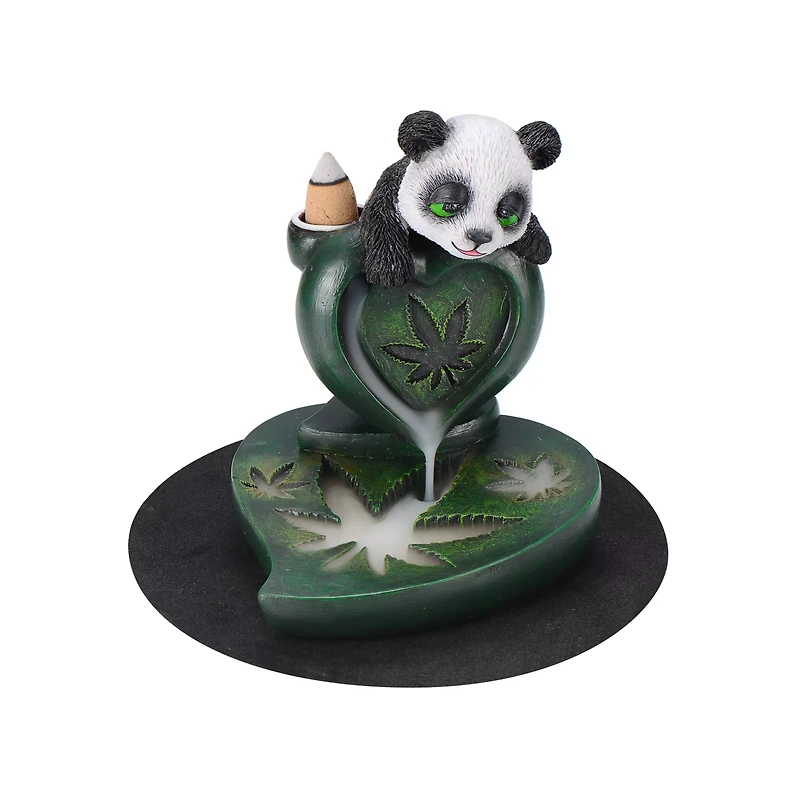 Panda Leaf Incense Burner