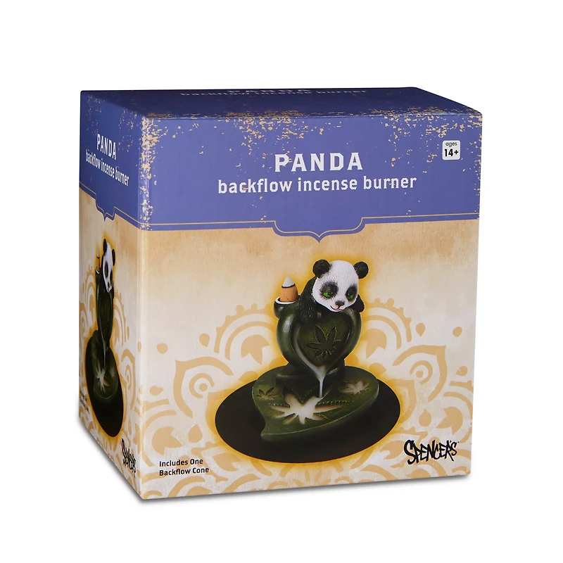 Panda Leaf Incense Burner