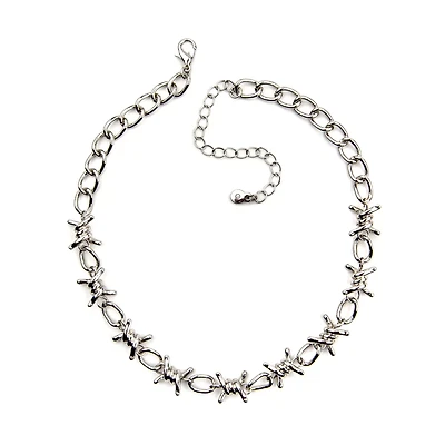 Barbed Wire Necklace