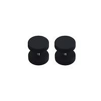 Matte Black Fake Plugs - 18 Gauge