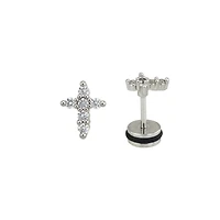 CZ Cross Fake Plugs - 18 Gauge