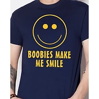 Boobies Make Me Smile T Shirt
