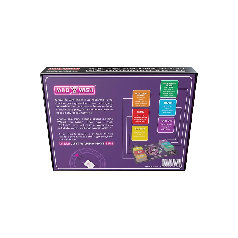Madwish Board Game - Girls Edition