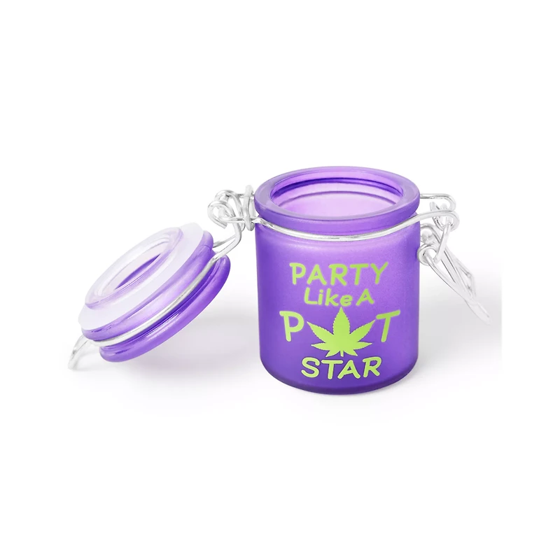 Party Like a Pot Star Stash Jar – 1.5 oz.