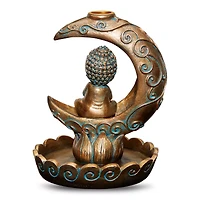Crescent Moon Incense Burner