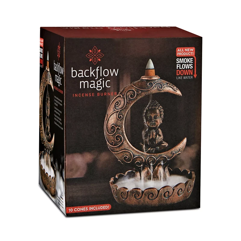 Crescent Moon Incense Burner