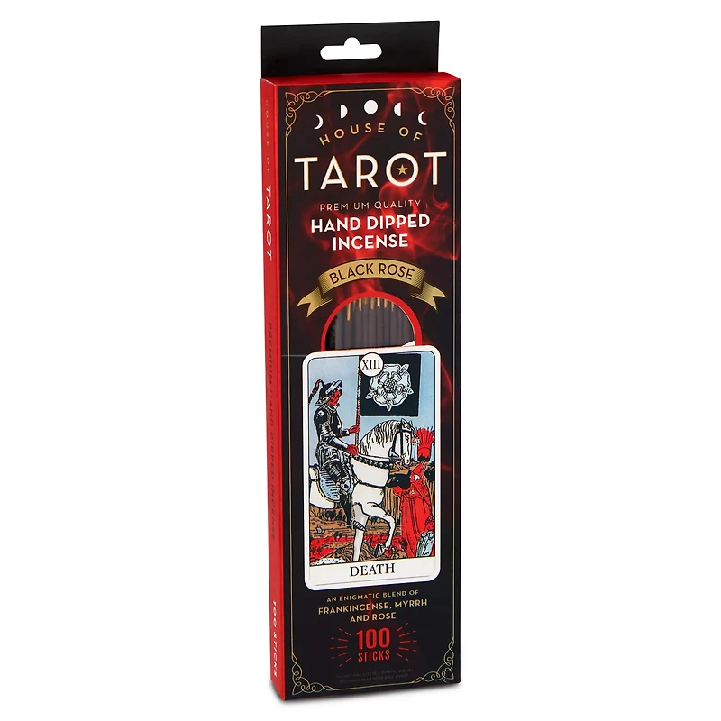 Tarot Black Rose Incense Sticks - 100 Pack