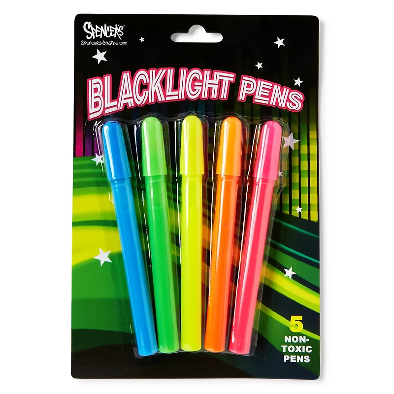 Blacklight Pens - 5 Pack