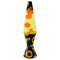 17 Inch Yellow Sunflower Lava Lamp