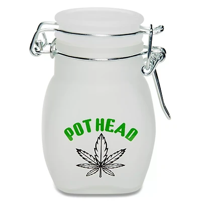 Pothead Leaf Stash Jar – 3.5 oz.