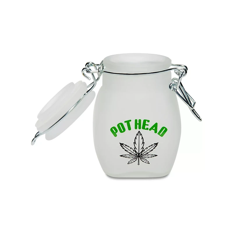Pothead Leaf Stash Jar – 3.5 oz.
