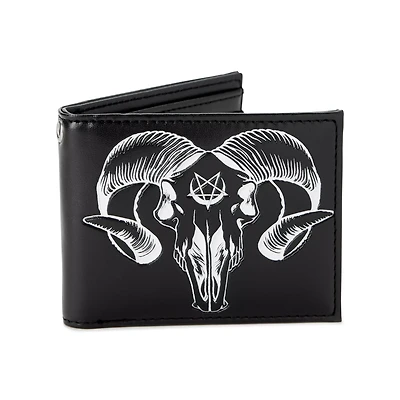 Baphomet Pentagram Bifold Wallet