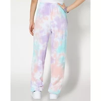Tie Dye High Weed Leaf Print Sweatpants