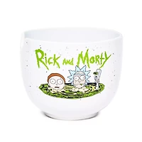 Rick and Morty Bowl with Chopsticks - 20 oz.