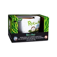 Rick and Morty Bowl with Chopsticks - 20 oz.